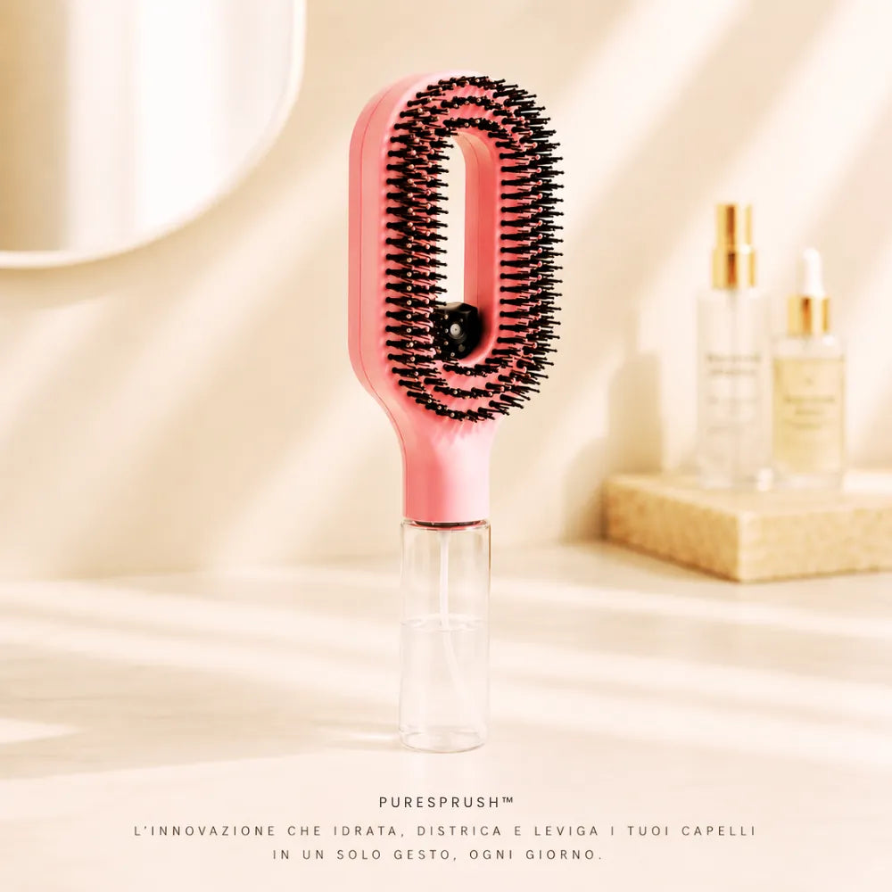 PureSprush™ — Il tuo hair tool più usato. Da oggi, uno solo.