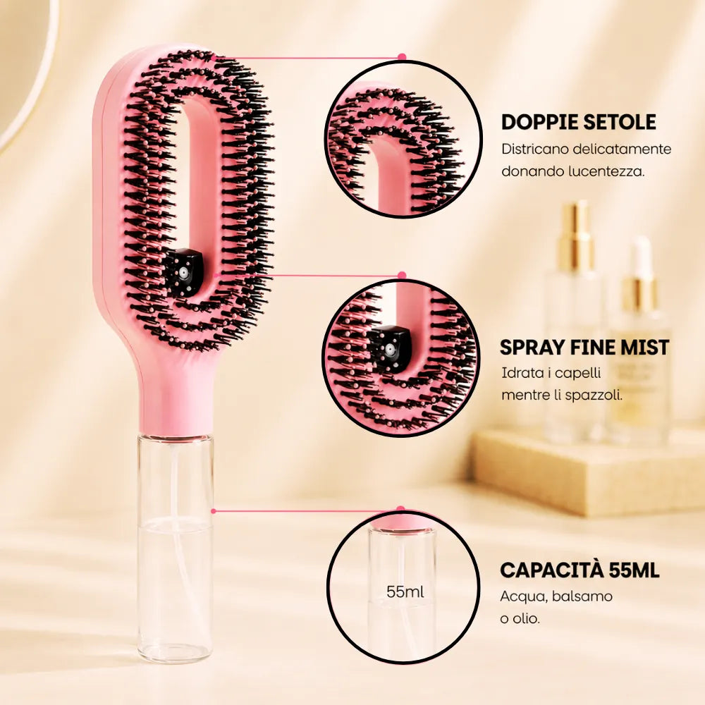 PureSprush™ — Il tuo hair tool più usato. Da oggi, uno solo.