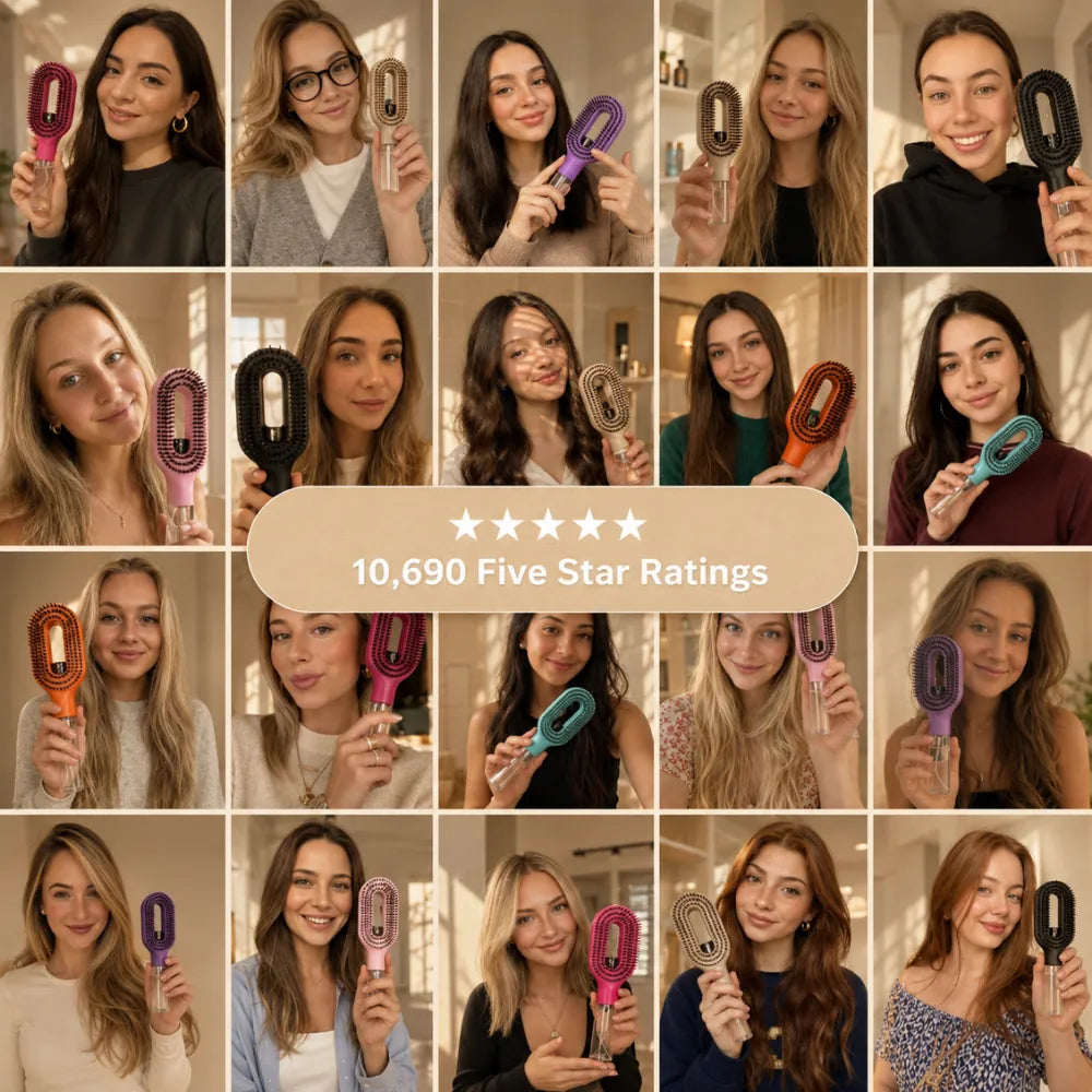 PureSprush™ — Il tuo hair tool più usato. Da oggi, uno solo.